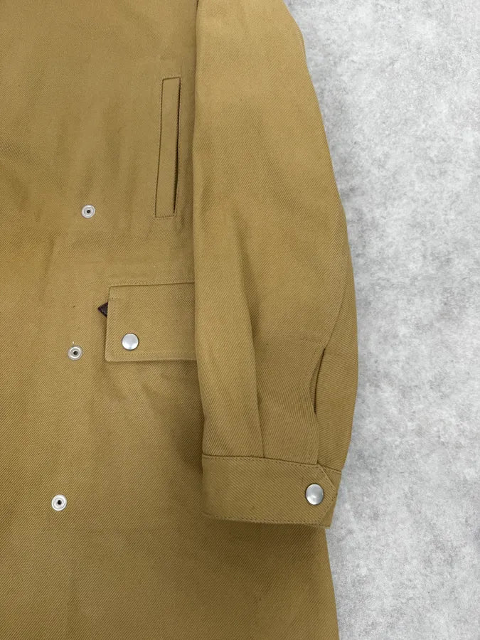 SS2018 Maison Margiela Camel Cargo Canva Trench Coat BqhFIEl 8