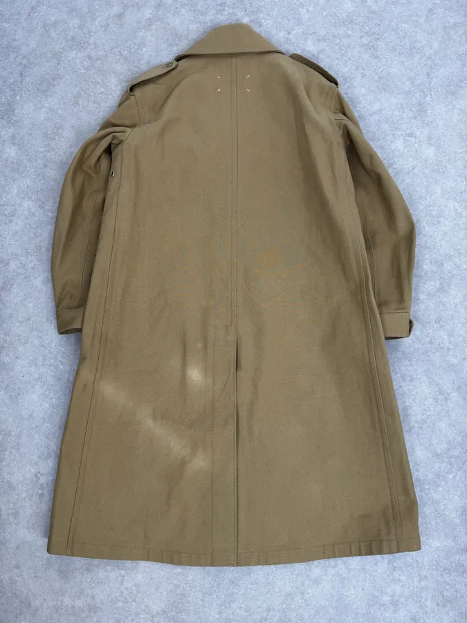 SS2018 Maison Margiela Camel Cargo Canva Trench Coat BqhFIEl 1