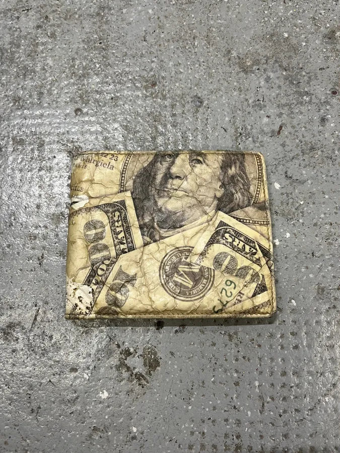 SS2018 Maison Margiela Dollar Bills Leather Wallet iskFRAZ 2