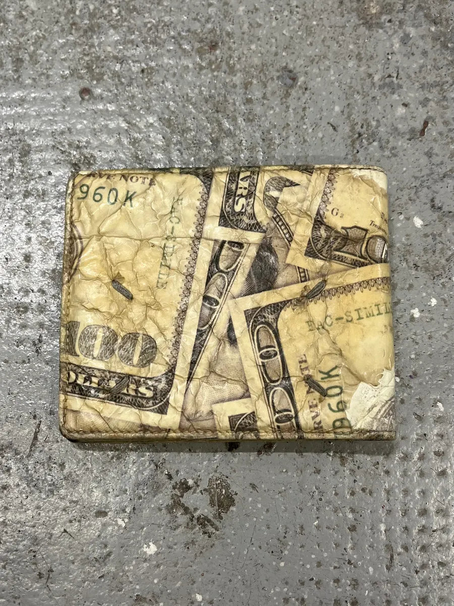 SS2018 Maison Margiela Dollar Bills Leather Wallet iskFRAZ 4