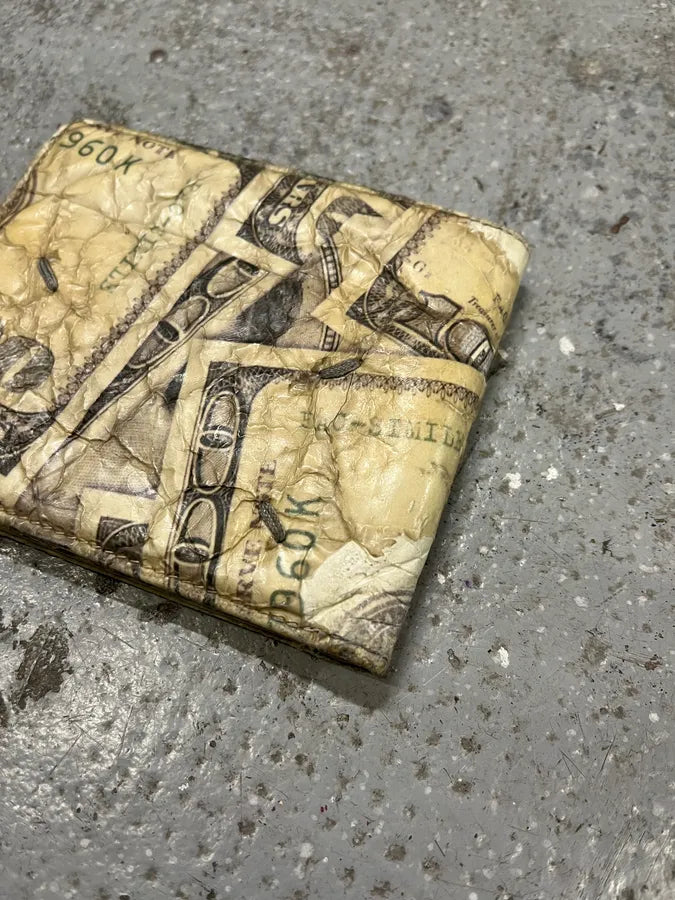 SS2018 Maison Margiela Dollar Bills Leather Wallet iskFRAZ 5