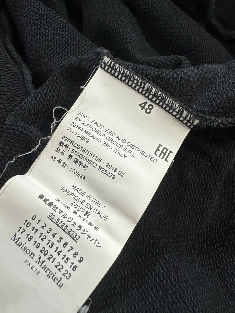 SS2018 Maison Margiela Stereotype Black Signature Hoodie (M) 5