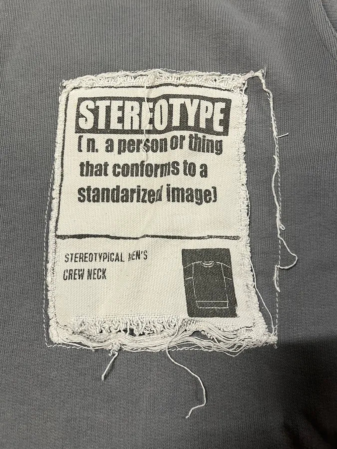 SS2018 Maison Margiela Stereotype Grey Sweater RevCvBY 5