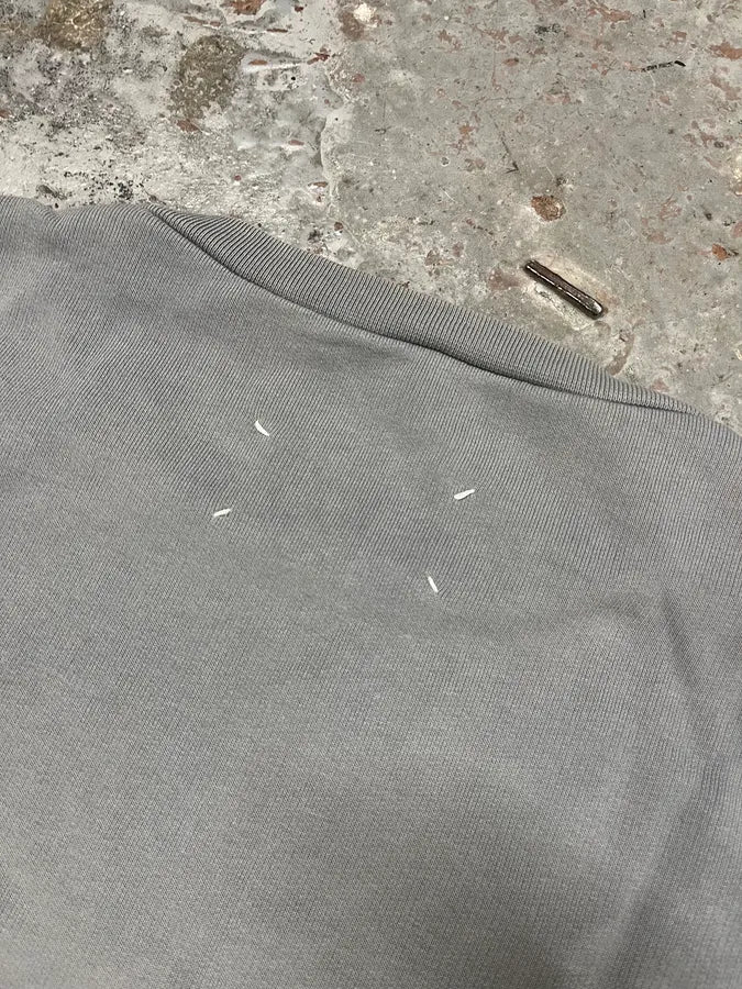 SS2018 Maison Margiela Stereotype Grey Sweater RevCvBY 6