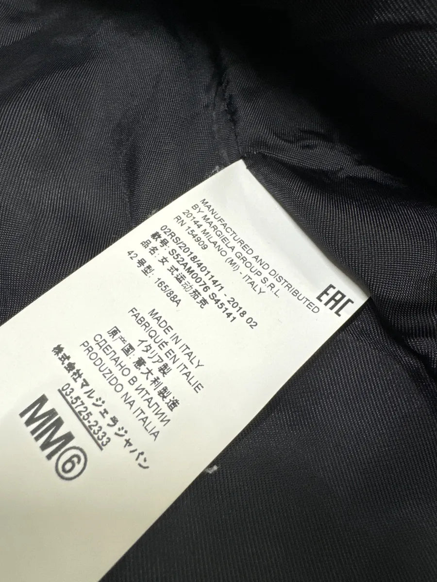 SS2018 Margiela Bomber Brut Under Construction Cropped Jacket (XS/S) 11
