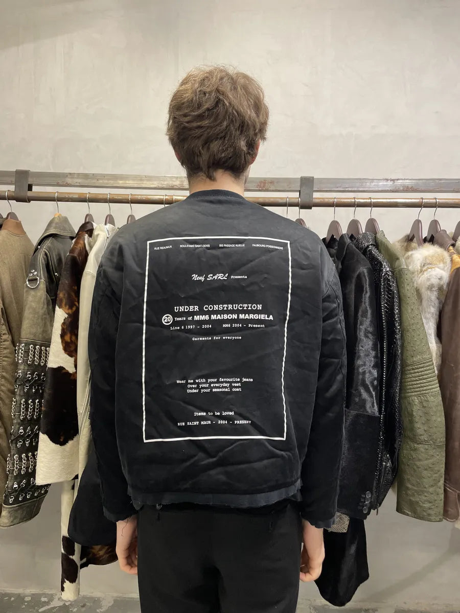 SS2018 Margiela Bomber Brut Under Construction Cropped Jacket (XS/S) 2
