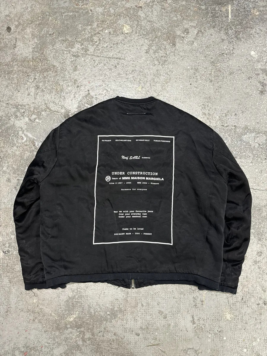 SS2018 Margiela Bomber Brut Under Construction Cropped Jacket (XS/S) 5