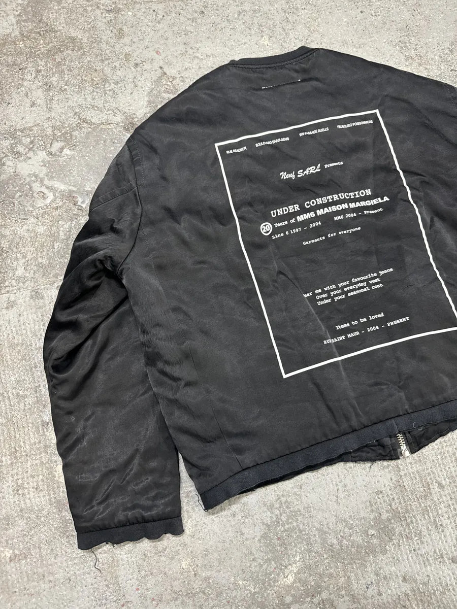 SS2018 Margiela Bomber Brut Under Construction Cropped Jacket (XS/S) 7
