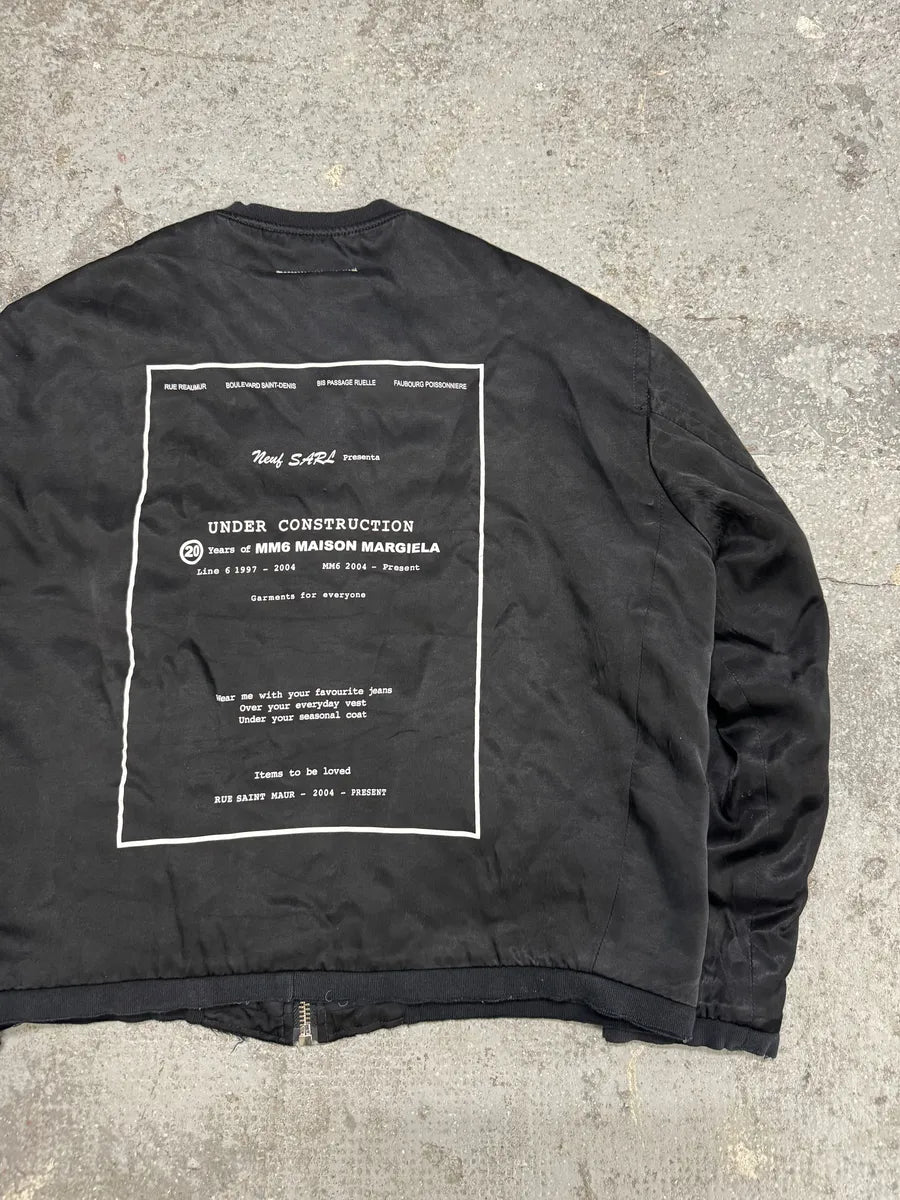 SS2018 Margiela Bomber Brut Under Construction Cropped Jacket (XS/S) 14