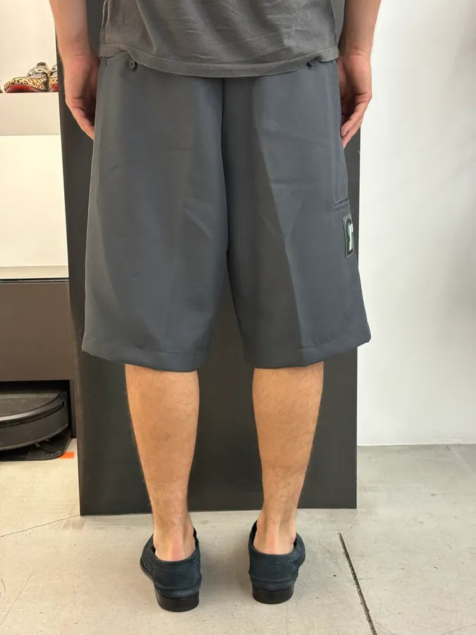 SS2018 Prada Grey Long Cozy Shorts QChBzIJ 3