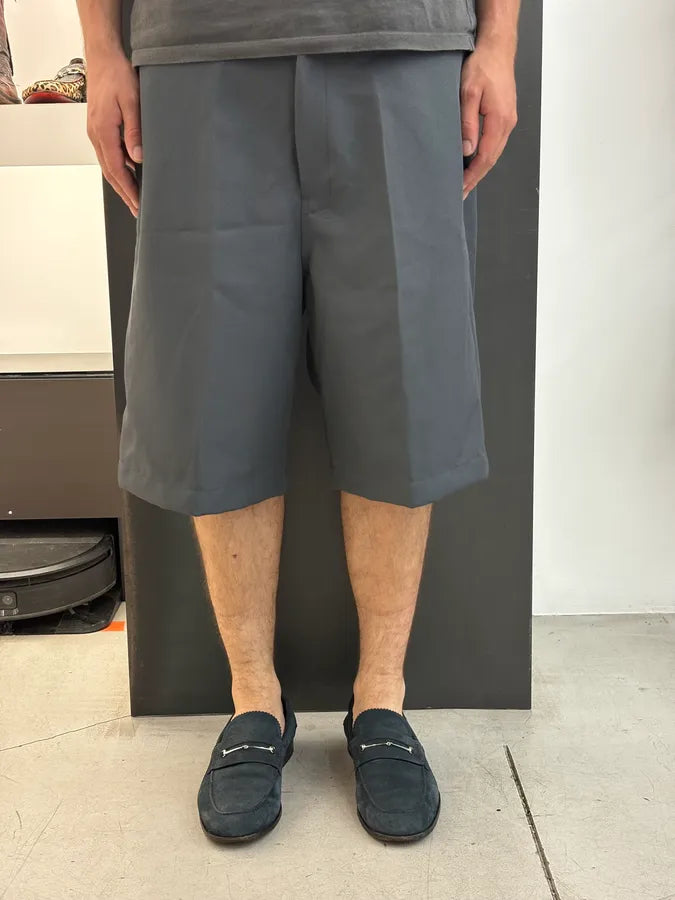 SS2018 Prada Grey Long Cozy Shorts QChBzIJ 1