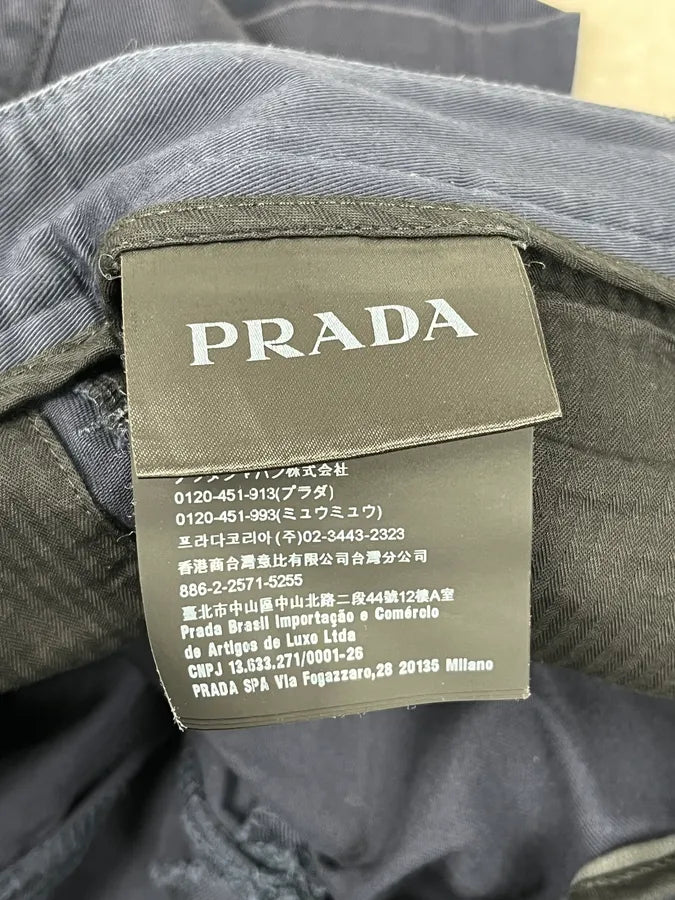 SS2018 Prada Navy Chino Shorts updWtXY 9
