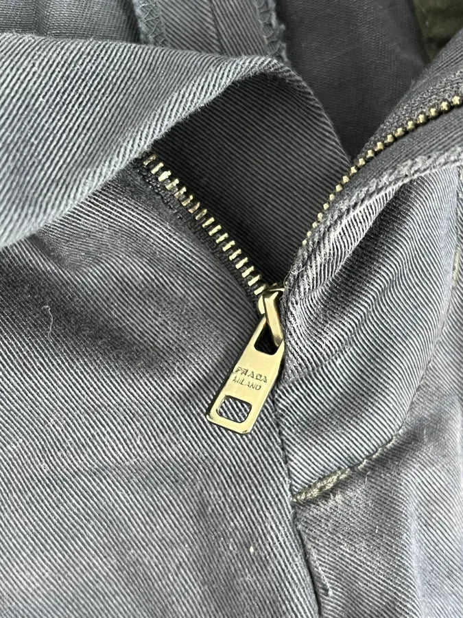 SS2018 Prada Navy Chino Shorts updWtXY 7