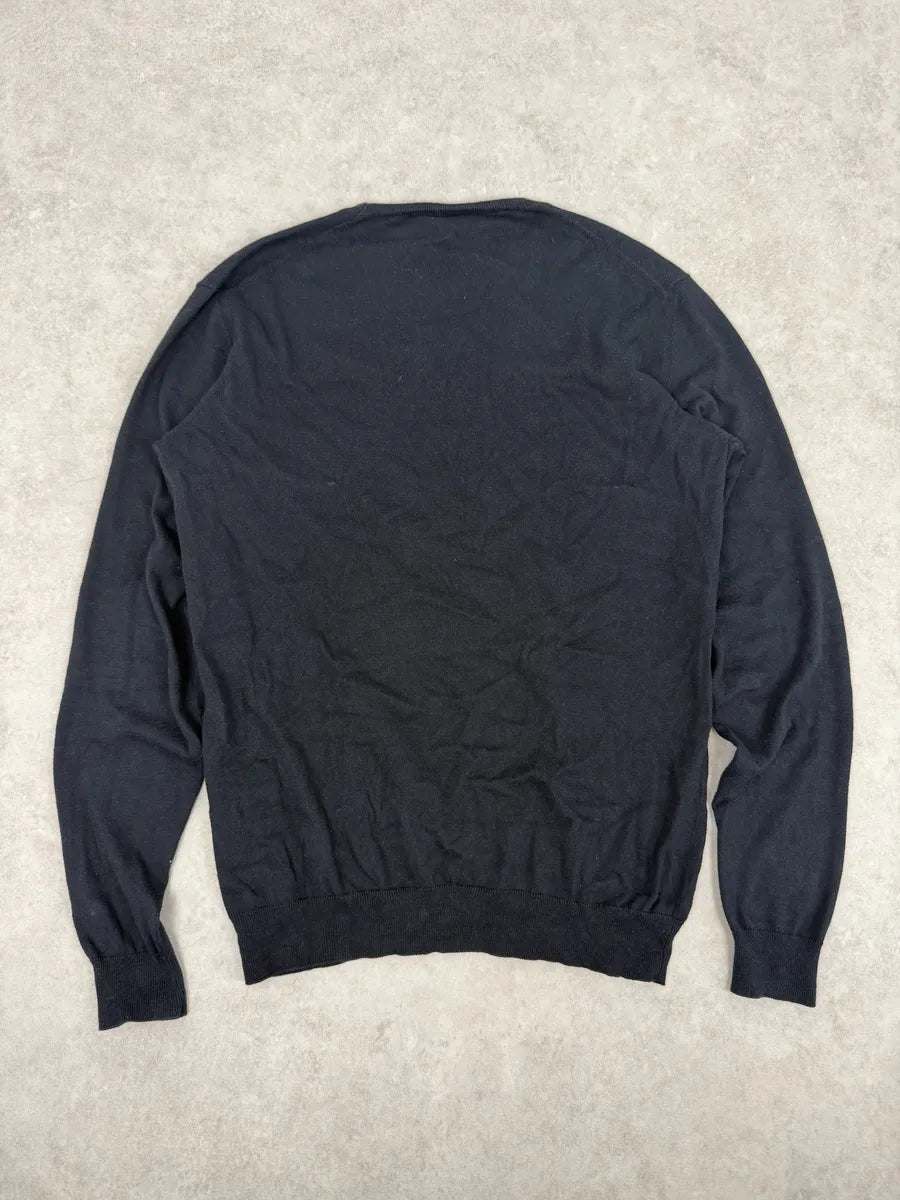 SS2018 Prada Navy Wool Sweater cmanypi 3