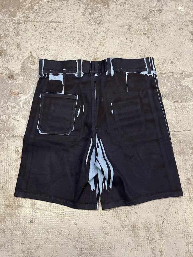 SS2018 Prada Overprint Blue Cargo Short YPwzkdn 5