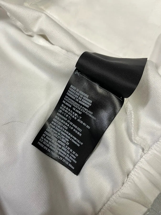 SS2018 Prada White Zip-up Sweater lmxnjEI 11