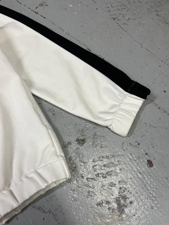 SS2018 Prada White Zip-up Sweater lmxnjEI 5