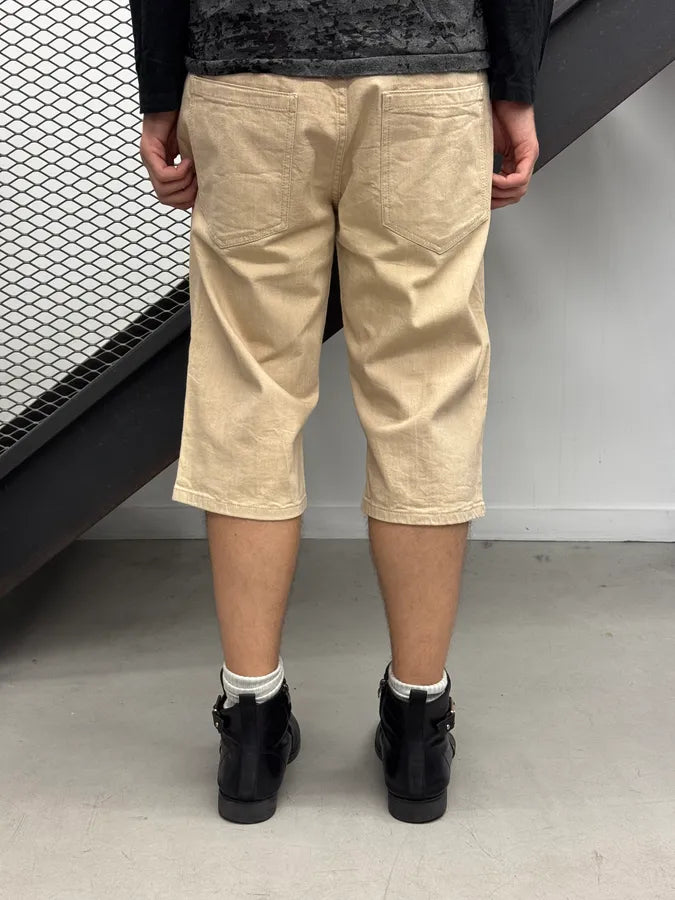 SS2018 Raf Simons Beige Cozy Long Shorts BizaYTO 1