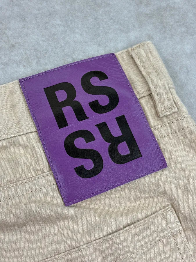 SS2018 Raf Simons Beige Cozy Long Shorts BizaYTO 5