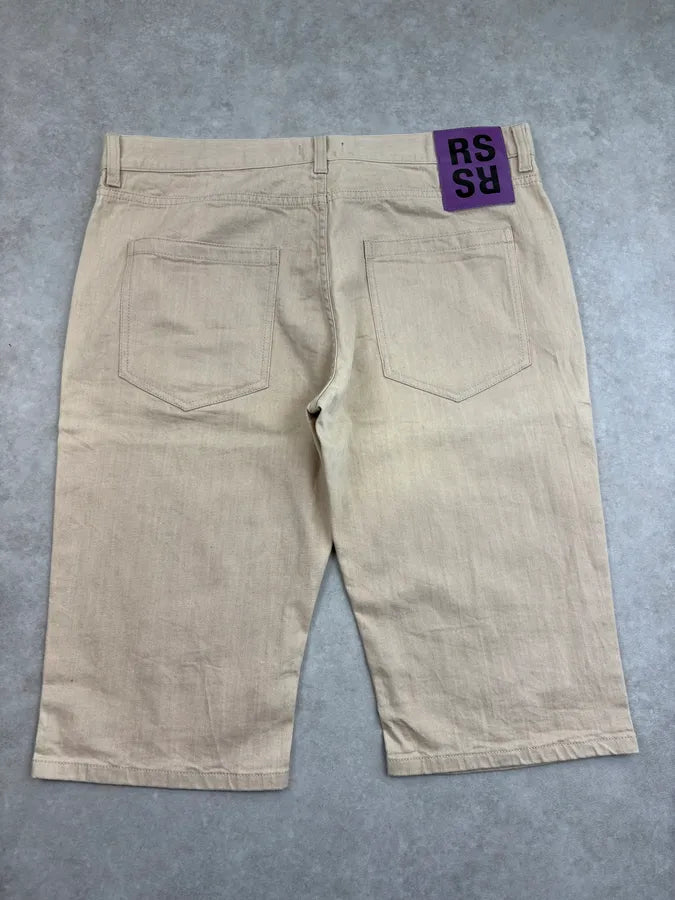 SS2018 Raf Simons Beige Cozy Long Shorts BizaYTO 3