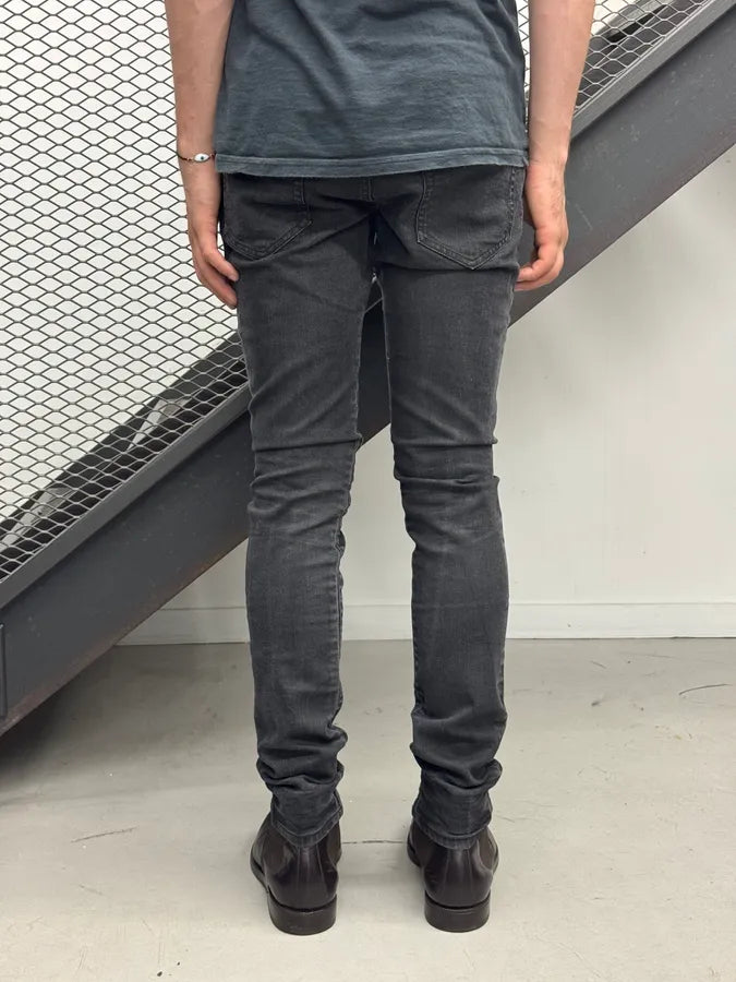 SS2018 Saint Laurent Black Denim Skinny Jeans PHMDYho 3