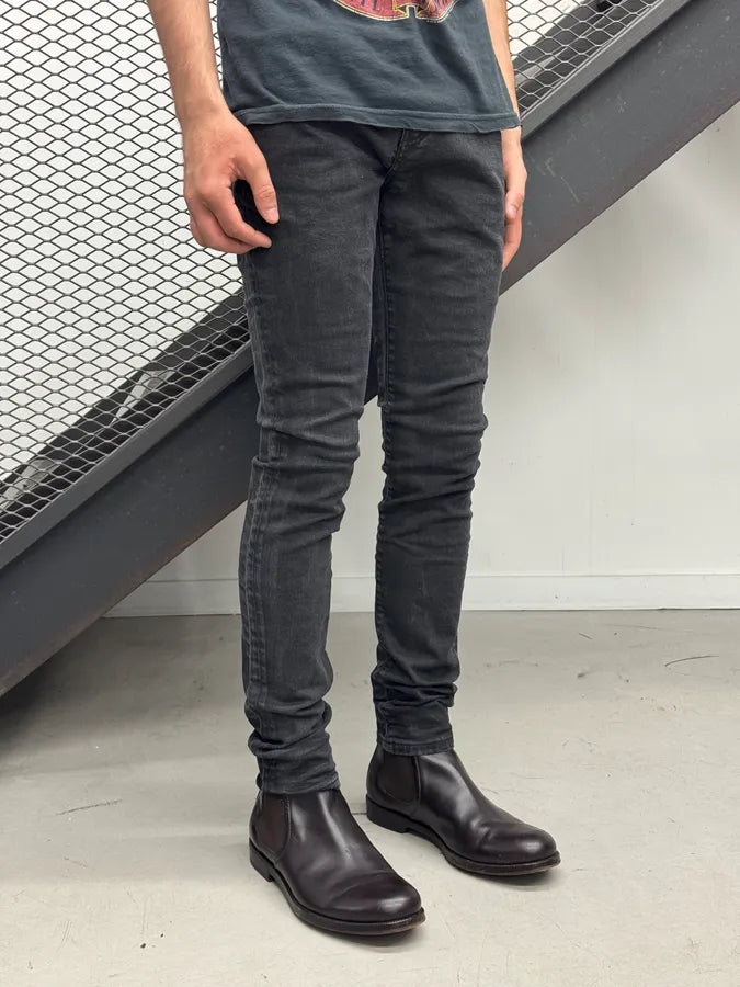 SS2018 Saint Laurent Black Denim Skinny Jeans PHMDYho 2