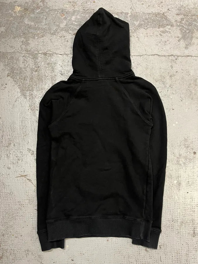 SS2018 Saint Laurent Black Propaganda Printed Hoodie  pJesqwy 5