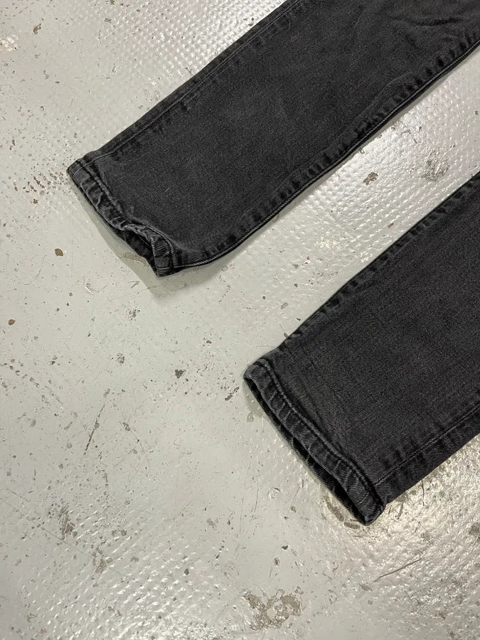 SS2018 Saint Laurent Slim Grey Denim Jeans kKlHSaS 6