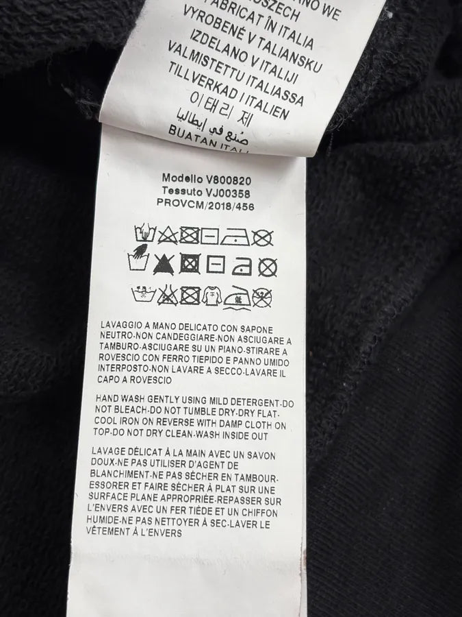 SS2018 Versace Ornament Black Sweater naqhIdF 9