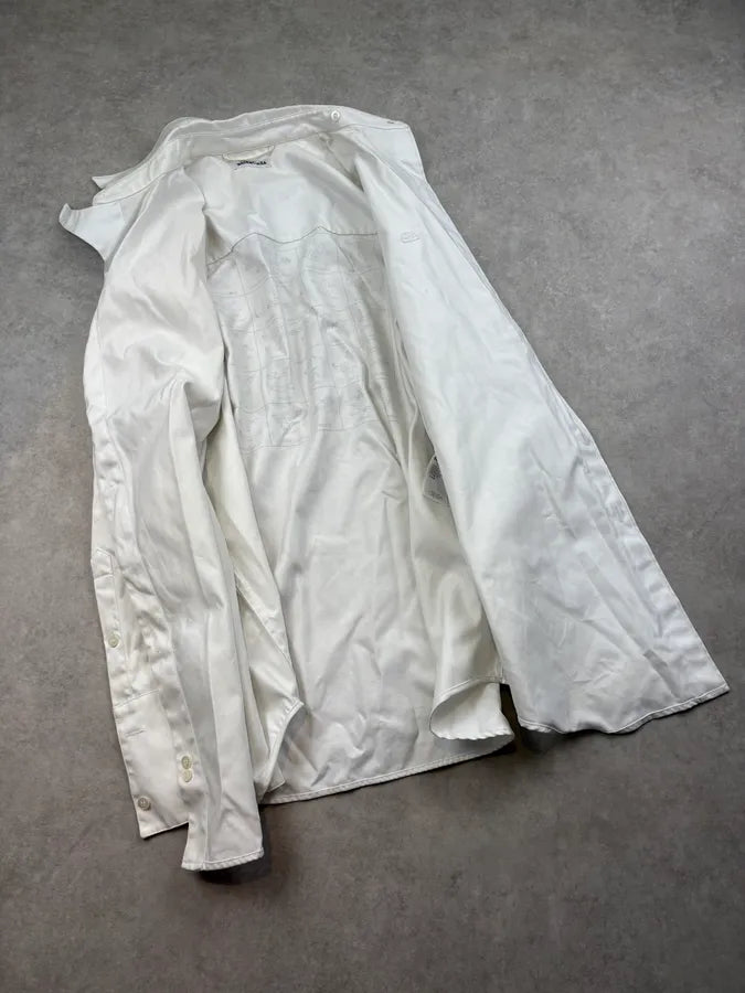 SS2019 Balenciaga White Workout Exercise Shirt zuqOhSK 6