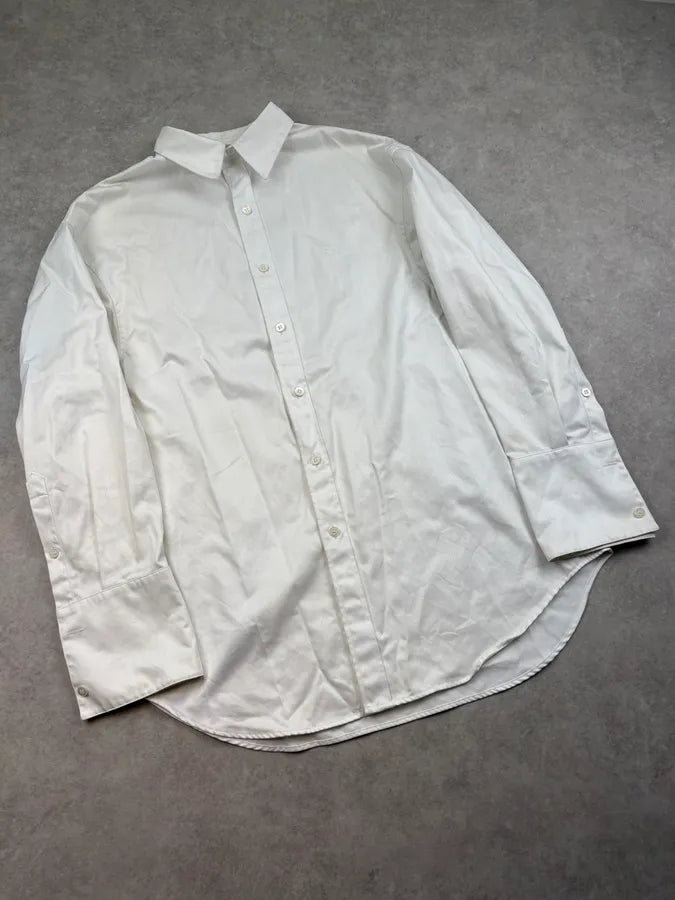 SS2019 Balenciaga White Workout Exercise Shirt zuqOhSK 4