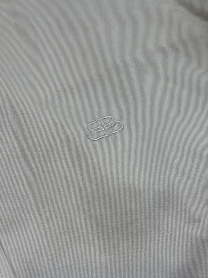 SS2019 Balenciaga White Workout Exercise Shirt zuqOhSK 7