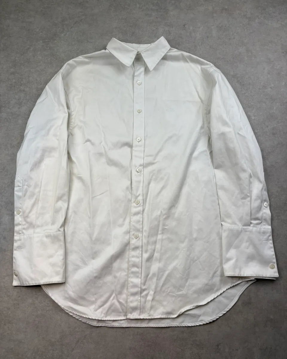 SS2019 Balenciaga White Workout Exercise Shirt zuqOhSK 0