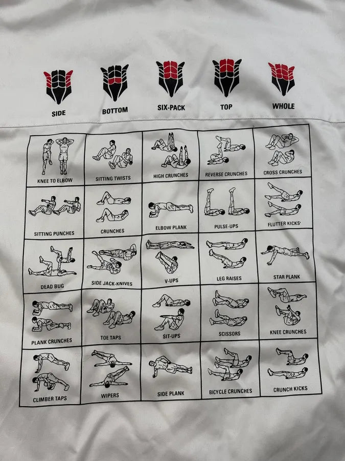 SS2019 Balenciaga White Workout Exercise Shirt zuqOhSK 8