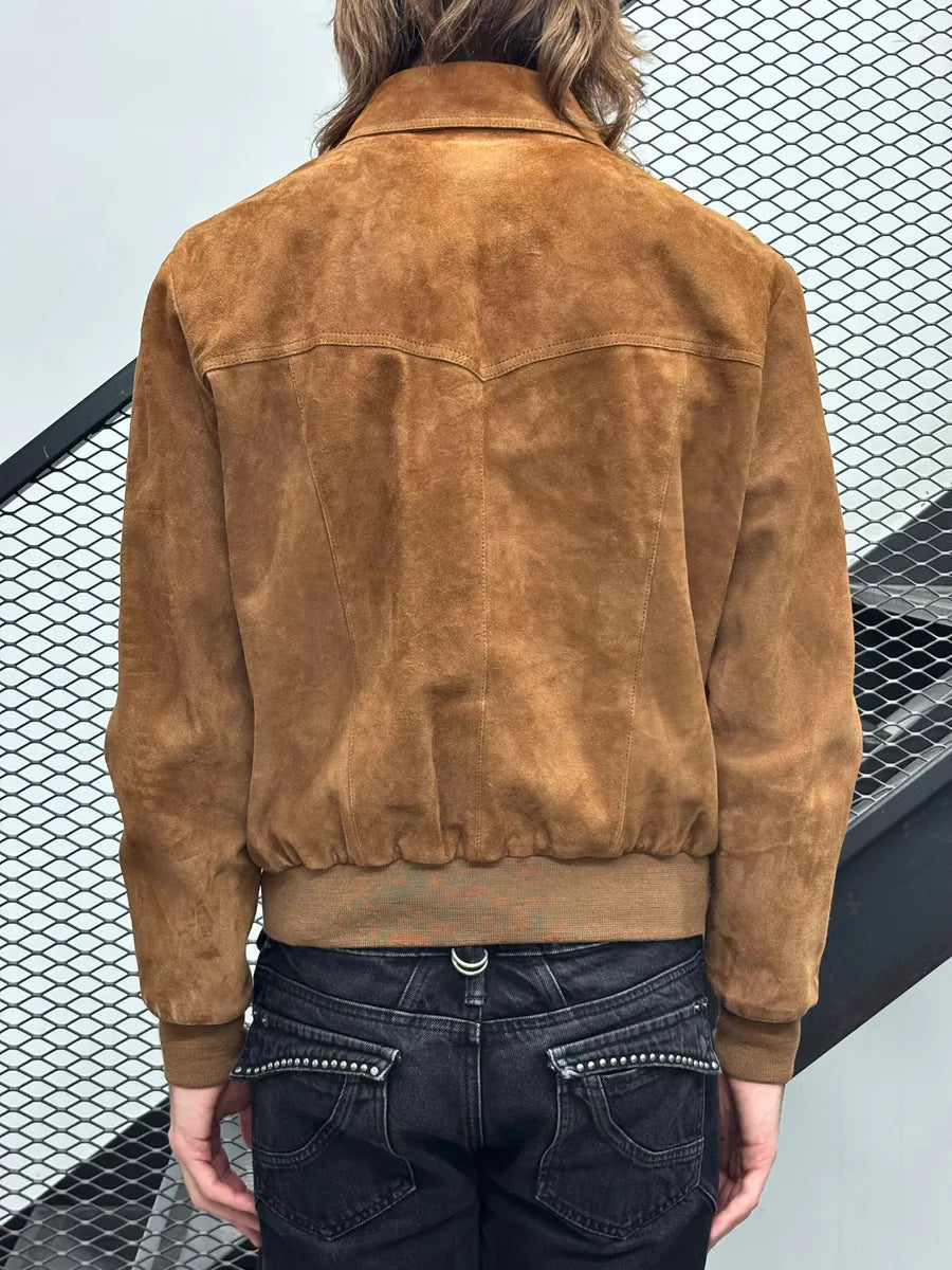 SS2019 Celine Came Leather Jacket by Hedi Slimane pCpSZDB 2