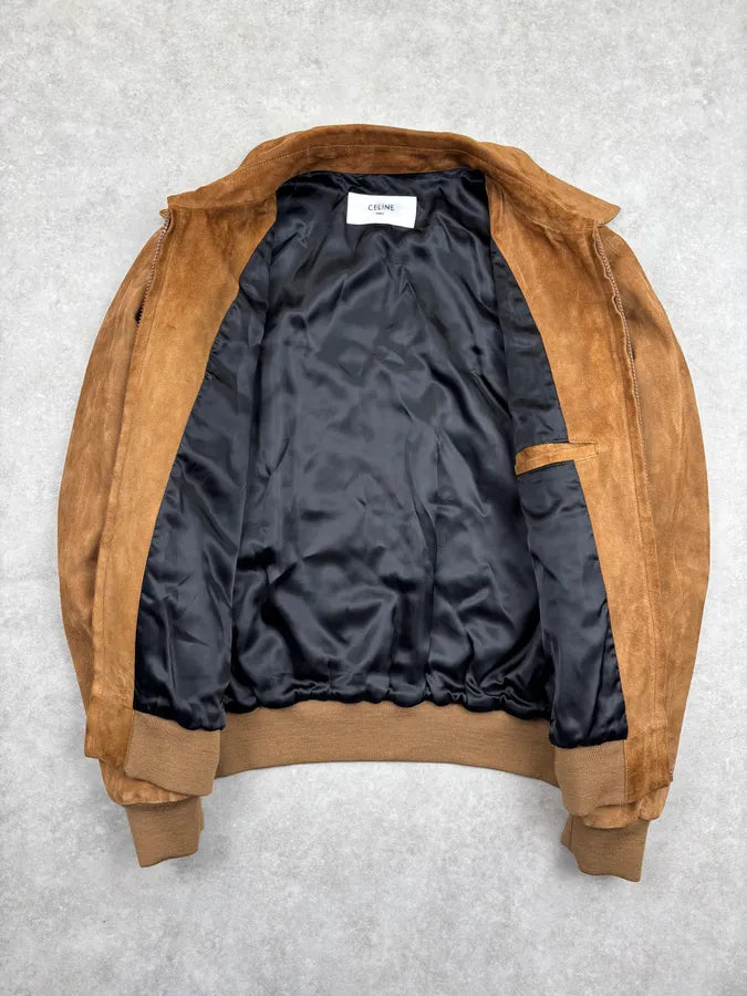SS2019 Celine Came Leather Jacket by Hedi Slimane pCpSZDB 6