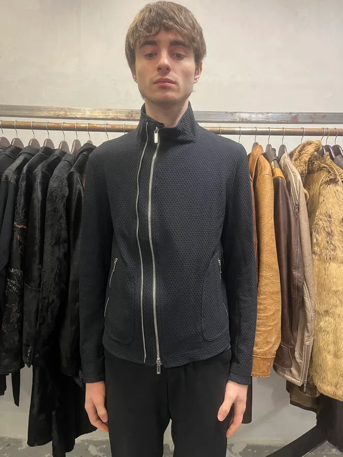 SS2019 Emporio Armani Asymmetrical Black Jacket (S/M) mMtqQgb 1