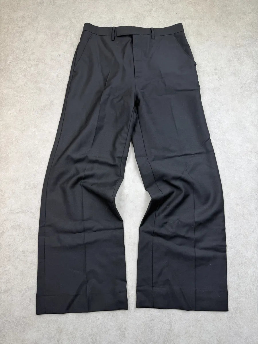 SS2019 Gucci Black Classy Flared Pants rcRfYgI 0