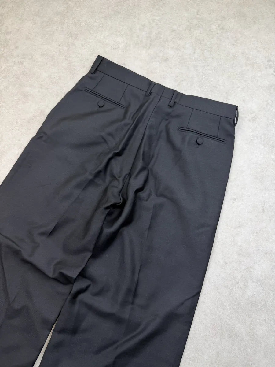 SS2019 Gucci Black Classy Flared Pants rcRfYgI 5