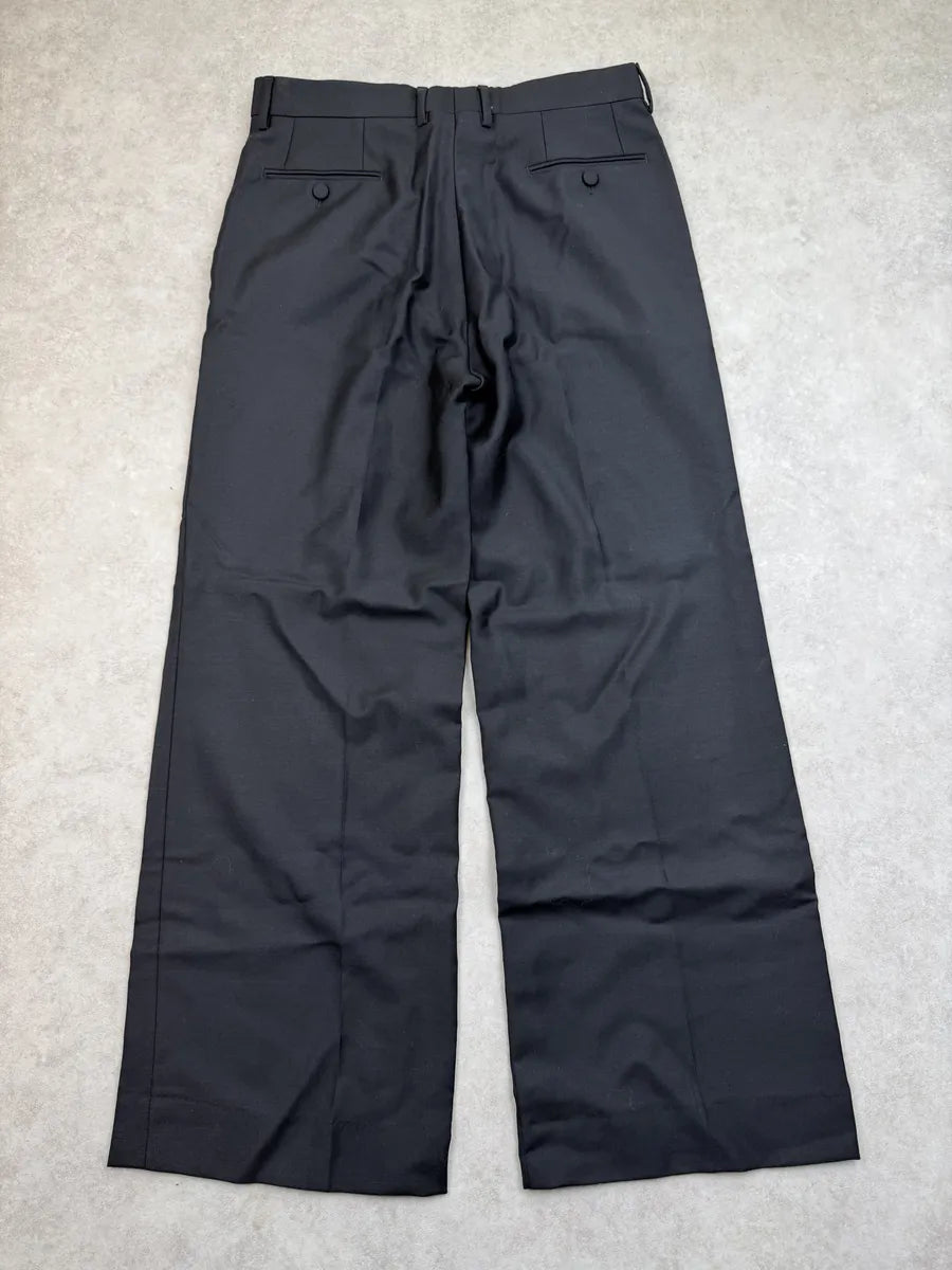 SS2019 Gucci Black Classy Flared Pants rcRfYgI 6
