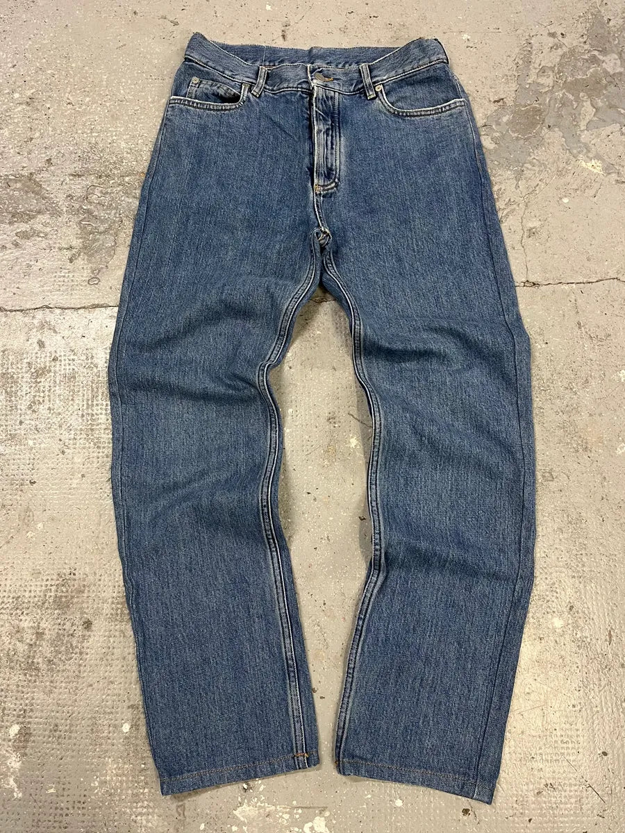 SS2019 Maison Margiela Blue Regular Denim Jeans (S) PulcLoG 0