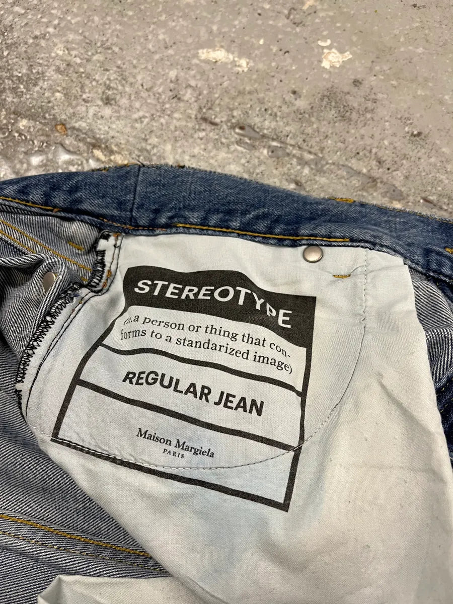 SS2019 Maison Margiela Blue Regular Denim Jeans (S) PulcLoG 7