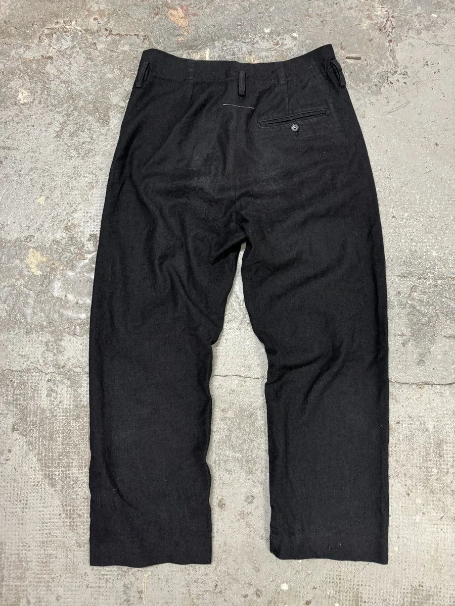 SS2019 Maison Margiela MM6 Black Cozy Pants (S) 0