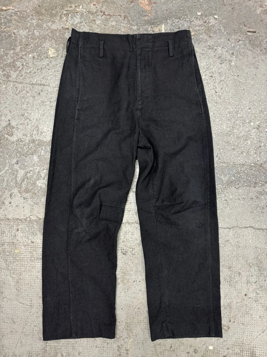 SS2019 Maison Margiela MM6 Black Cozy Pants (S) 1
