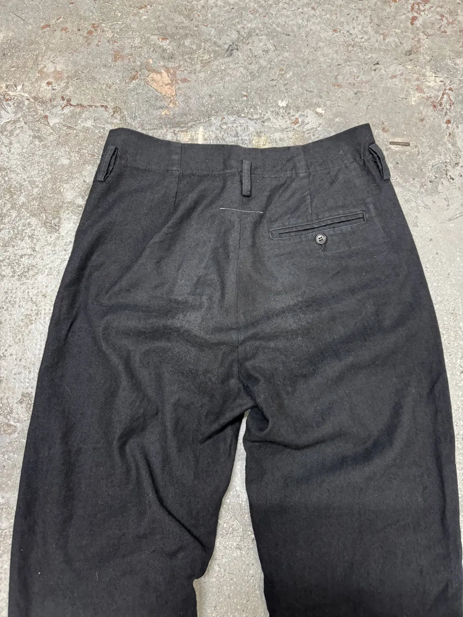 SS2019 Maison Margiela MM6 Black Cozy Pants (S) 3