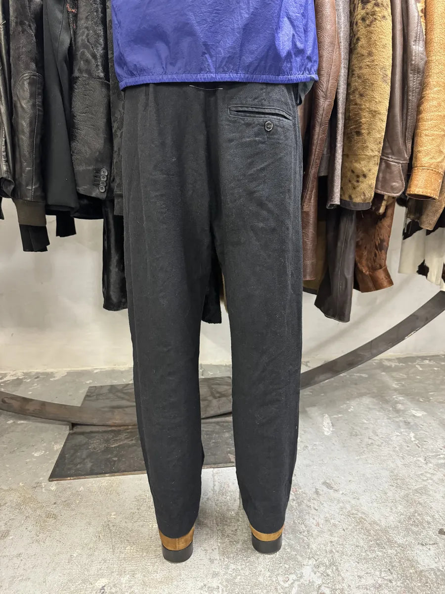 SS2019 Maison Margiela MM6 Black Cozy Pants (S) 4