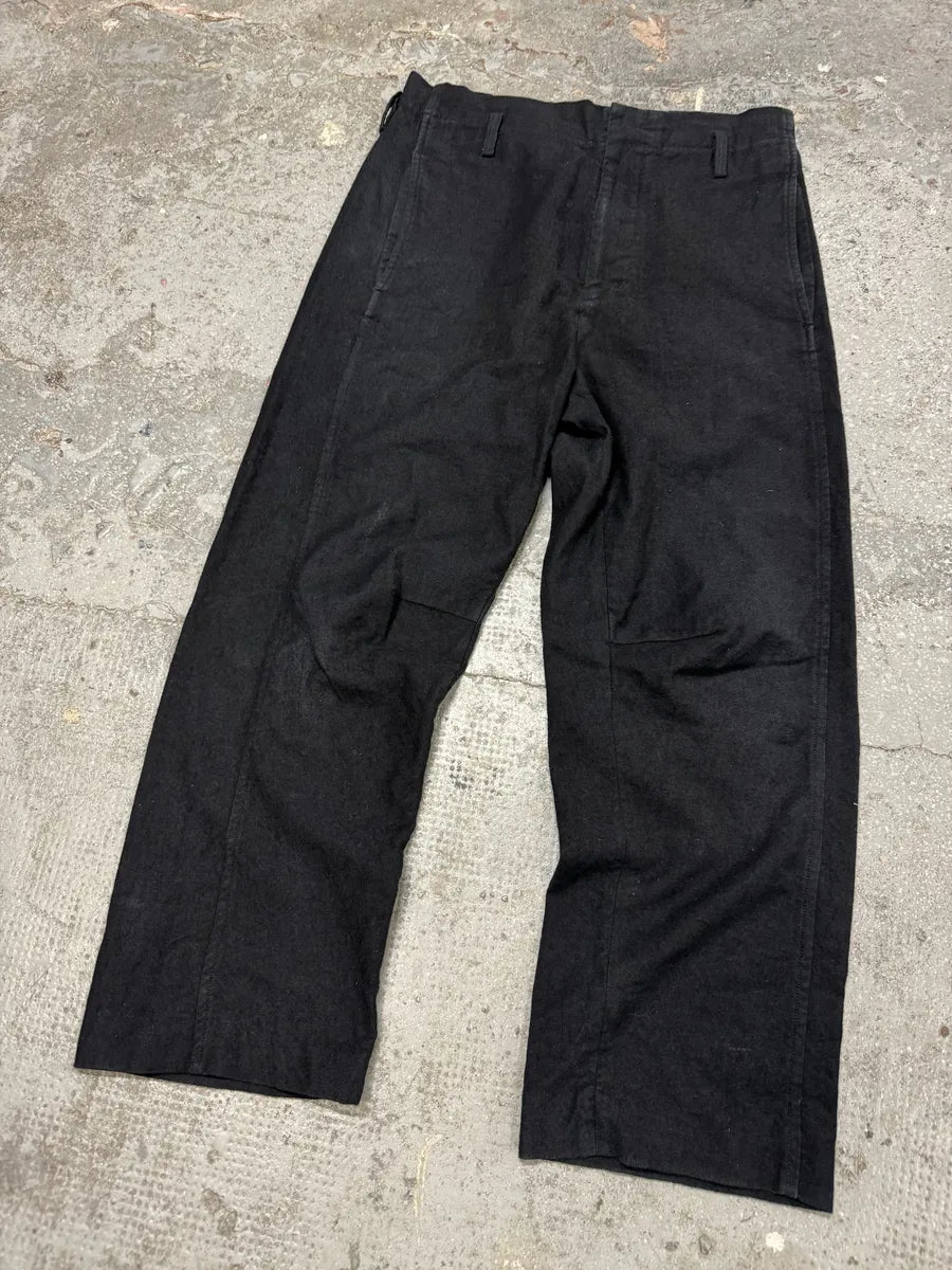 SS2019 Maison Margiela MM6 Black Cozy Pants (S) 5