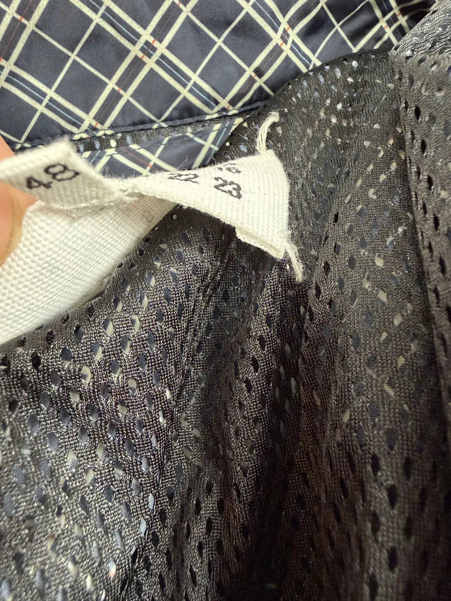 SS2019 Maison Margiela White & Blue Light Zip-up Jacket PoNRZpE 9