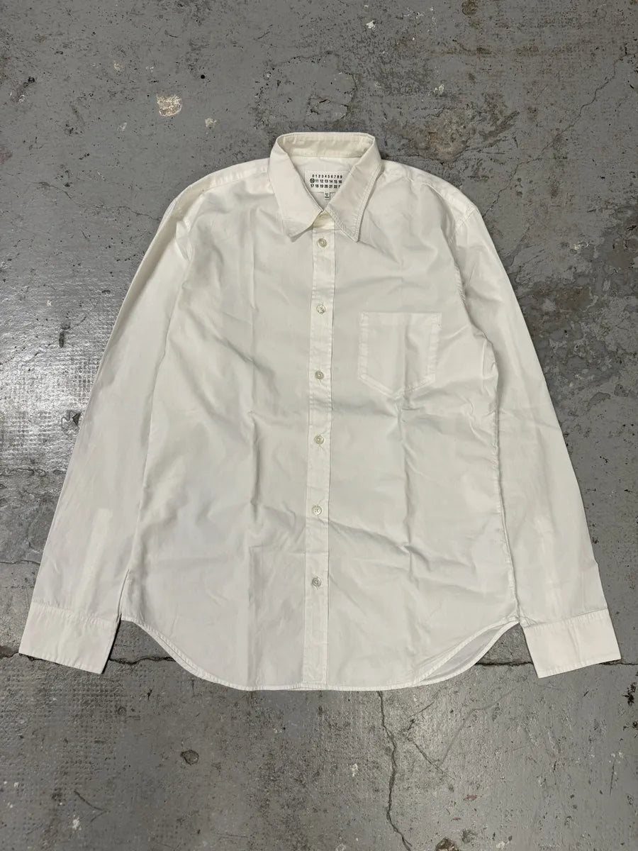 SS2019 Maison Margiela White Signature Shirt (S) AKzaWpC 4