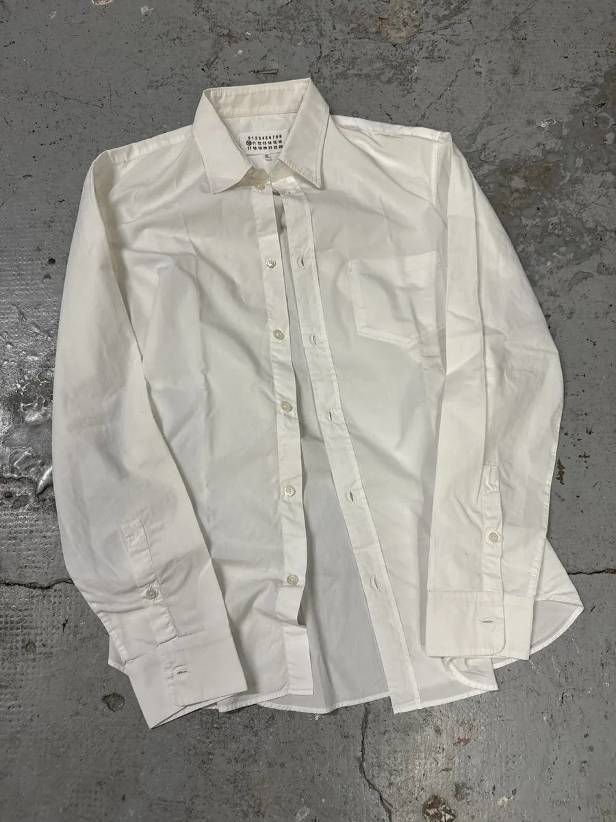 SS2019 Maison Margiela White Signature Shirt (S) AKzaWpC 5